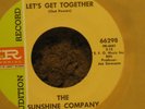 45 Folk-Rock THE SUNSHINE COMPANY Let's Get Together 1968 Imperial 66298 PROMO