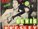 RARE ELVIS PRESLEY N° 4 FRENCH 50'S EP RCA 75.347