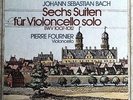 PIERRE FOURNIER Bach: 6 suites for solo cello. Archiv 3 LP box 2710 005. New