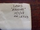 test pressing 78rpm LOUIS ARMSTRONG Muggles okeh 8703