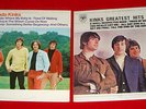 2 Vintage Rock LP Records - Kinda Kinks / Greatest Hits - Marble Arch / Canadian