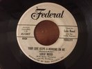 R&B Blues - Lulu Reed - Your love keeps a-working on me - Federal RARE