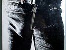 ROLLING STONES STICKY FINGERS ULTRA-RARE SEALED'71 LP ANDY WARHOL ZIPPER+STICKER