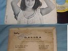 DALIDA - CANTA EM ESPANHOL , PORTUGAL 7'' EP BARCLAY SUNG IN SPANISH