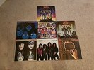 KISS LP LOT: Destroyer, Love Gun, Unmasked, Dynasty, Creatures of the Night, etc