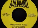 Katie Webster | Funk / Soul  45 | Hell or High Water / Faded Love  | Goldband