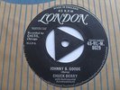 CHUCK BERRY: JOHNNY B GOODE 1958 TRI LONDON 45 RPM VG+