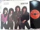 KISS   LICK IT UP    FRENCH  LP 1979  CASABLANCA RED LABEL Inner sleeve