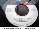 ? Isley Brother 'That's The Way Love is ' EX RARE Canadian Northern Soul 45 HEAR