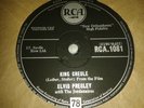 ELVIS PRESLEY : KING CREOLE  /  DIXIELAND ROCK.  UK.78rpm (1958)