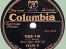 78rpm – The Red Devils / Bennie Nawahi – Tiger Rag – Columbia 14586