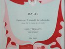 Ed 1- Emil Telmanyi-Bach Partita for violin solo-Tono-ex+