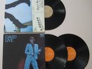 2 Vintage David Bowie Vinyl Records: Lodger & David Live, Australian Pressing