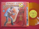 JOHNNY CASH   SUPERBILLY (1978) SUN 1002 YELLOW GOLD VINYL LP EX/NM SHRINK