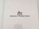 Rare, audiophile DBX encoded disc: dbx Presents Adventures in Recorded Silence