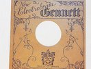 GENNETT ELECTROBEAM 78RPM SLEEVE Near Mint