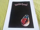 MOTORHEAD BOMBERS 1982 TOUR PROGRAMME