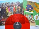 The Beatles - Sgt Peppers - RED VINYL - French Parlophone DC 1