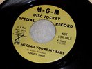JOHNNY NASH Glad You're My Baby & Stormy 1967 Rare NORTHERN SOUL MGM PROMO 45
