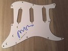 Mike Rutherford - Genesis Signed Autograph Guitar Scratchplate Music Proof COA