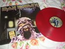 IRON MAIDEN -GAUMONT SLAVES- AWESOME RARE HARD TO FIND VINYL RED LP MINT 1984