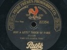 78tk-Jazz-PATHE  22354-Van Eps-Banta Trio  ******VERTICAL