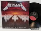 METALLICA Master Of Puppets Orig 1986 ELEKTRA / MEGAFORCE LP Thrash Metal +BONUS