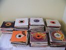 45 RPM Records, Large Lot, 70's-80's, Pop, Rock, Country, Jukebox, Promo.