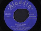 JOHNNY MOORE'S THREE BLAZERS: Drifting Blues 45 Hear  (w/ Charles Brown, center