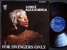 LOREZ ALEXANDRIA For Swingers Only LP ARGO RECORDS LPS 720 US 1963 JAZZ DG ST NM