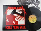 Metallica,Kill 'Em All,Matrix numbers A - (X crossed out) 2U-1- & B-1U-1-,LP