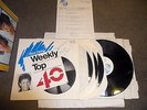 Rick Dees (SIGNED AUTOGRAPHED  Weekly Top 40 4 x LP 1/12/90 w insert
