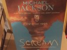 Michael Jackson  - Scream - Unusual Rare UK Promo Counter Display Stand