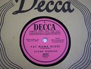 STOMP GORDON Rare PROMO 78rpm on Decca #48287 