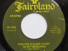 Garage Psych 45 RPM Thirteen O'Clock Flight To Psychedelphia Plato Morning Dew