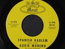 AUGIE MORENO: Spanish Harlem / Searchin' The Clock Around 45 Oldies