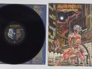 Iron Maiden Somewhere IN Time Capitol SJ 12524 LP Record DDM Vinyl Cover METAL