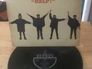RARE FRENCH BEATLES LP ODEON OSX 230 HELP  BLUE LABEL  DISPLAY SLEEVE