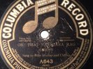Columbia 78 RPM Billy Murray - Oh That Yankiana Rag A643 V+