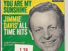 Jimmie Davis You Are My Sunshine Decca EP SEALED original 1959 Louisiana