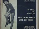 MARIA DA GRACA GAL COSTA 1965 Debut Single Bossa Nova Jazz PS 7” 45 BRAZIL HEAR