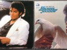 2 Michael Jackson LP's Thriller PROMO, The Best of Michael Jackson w/Shrink Wrap