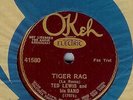 TED LEWIS - TIGER RAG - OKEH 78 RPM