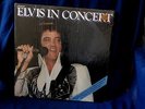 ELVIS PRESLEY ELVIS IN CONCERT  TWO LP SET  VG++  STILL IN SHRINK ELVIS     LP