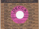 50s rockabilly 45 Red Foley 'Crazy Little Guitar Man' DECCA DJ COPY # 9 - 30674