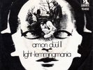 AMON DUUL II-LIGHT/LEMMINGMANIA-GERMAN PROG-1971 45 SINGLE w/PS RARE