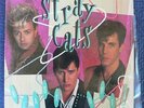 STRAY CATS 1989 vinyl LP BLAST OFF EX/EX rockabilly