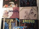 METALLICA AND JUSTICE FOR ALL GATEFOLD Cover plus SEPULTURA & THRASH METAL BANDS