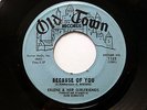 ERLENE & HER GIRLFRIENDS 45 Casanova OLD TOWN doowop ORIG. press VG++ Fm499