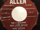 The 5 WILLOWS & Don Archer ALLEN #1000 Orig MY DEAR DEAREST DARLING Rare Doo-Wop